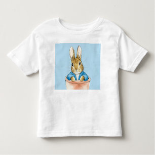 Camiseta Infantil Peter Sentado no Pote da Planta