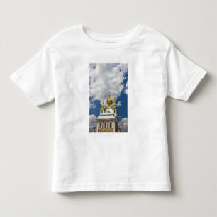Camiseta Infantil Peterhof, Grande Palácio, ala da capela