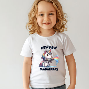Camiseta Infantil Pew Pew Cren Todler Shirt