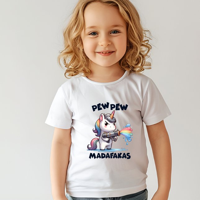 Camiseta Infantil Pew Pew Cren Todler Shirt (Criador carregado)
