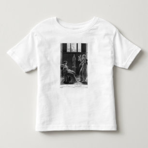 Camiseta Infantil Phaedra e Oenone, ilustração do ato mim