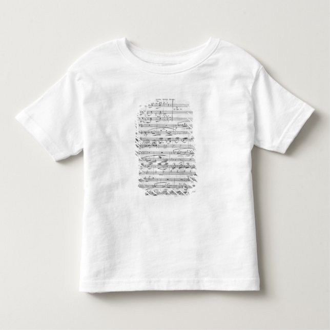 Camiseta Infantil Phantasiestucke, opus, para o piano (Frente)
