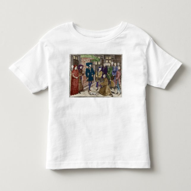 Camiseta Infantil Philip o bom, duque de Borgonha (Frente)