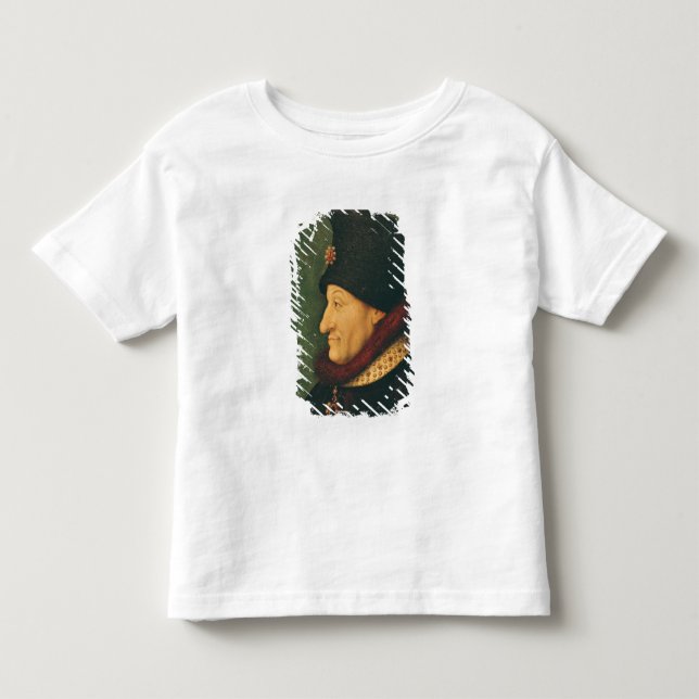 Camiseta Infantil Philippe do duque de France de Borgonha (Frente)