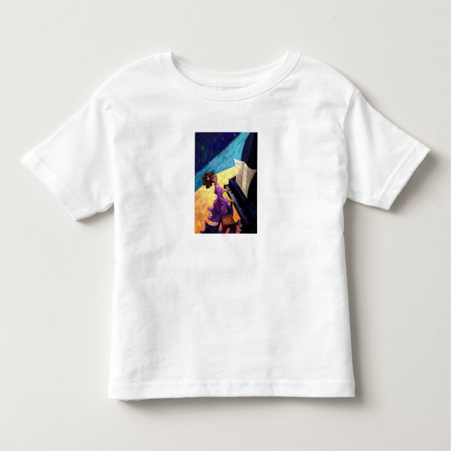 Camiseta Infantil Piano Concert (Frente)
