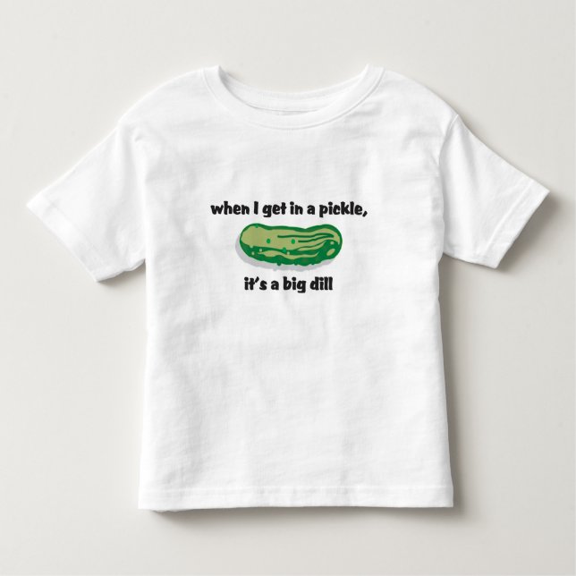 Camiseta Infantil Pickle Toddler T-Shirt (Frente)