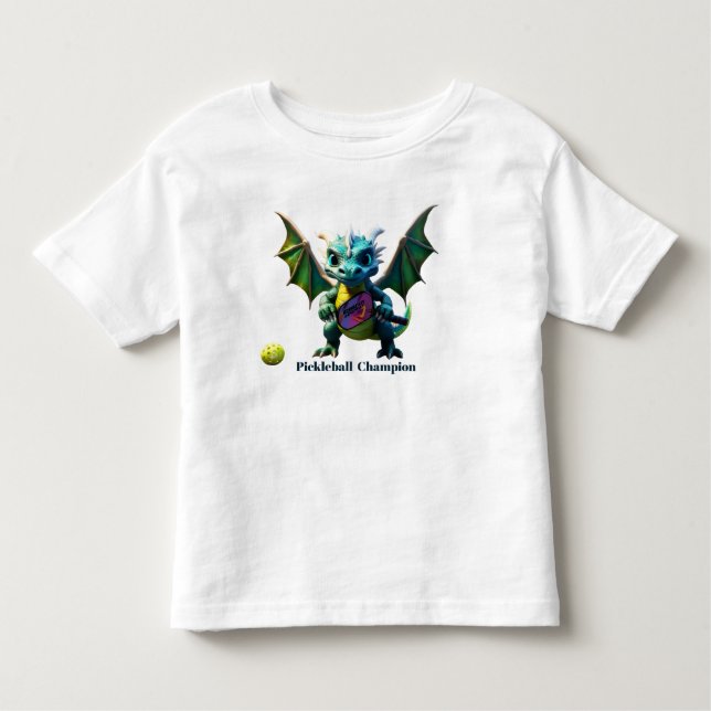 Camiseta Infantil Pickleball Champion baby T-shirt (Frente)