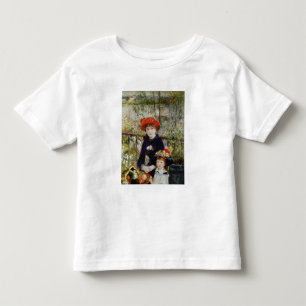 Camiseta Infantil Pierre A Renoir Duas Irmãs, ou No Terrace