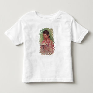Camiseta Infantil Pierre A Renoir Leitura feminina