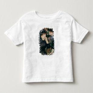 Camiseta Infantil Pierre A Renoir Meninas a preto