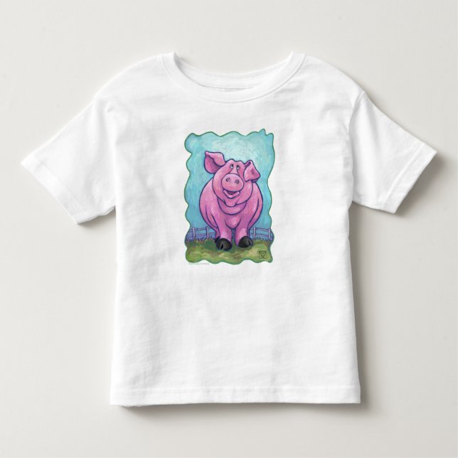 Camiseta Infantil Pig T-Shirts (Frente)