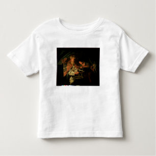 Camiseta Infantil Pilate que lava suas mãos (óleo em canvas)