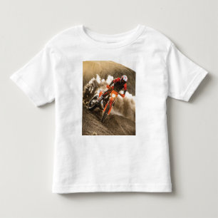 Camiseta Infantil Piloto de Motocross