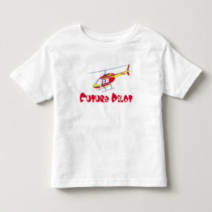 Camiseta Infantil Piloto futuro