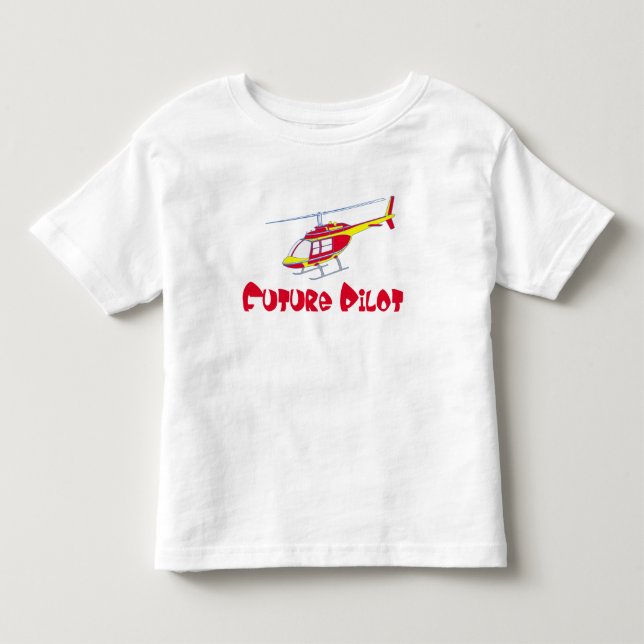 Camiseta Infantil Piloto futuro (Frente)