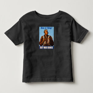 Camiseta Infantil Pilotos de Caça Afro-Americanos da 2ª Guerra Mundi