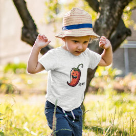 Camiseta Infantil Pimenta Quente Picante