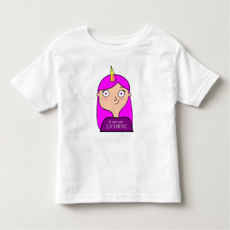 Camiseta Infantil Pingamento à volantes sou um licorne
