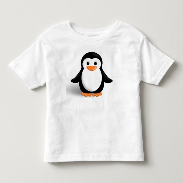 Camiseta Infantil Pinguim Bebê Fofo (Frente)