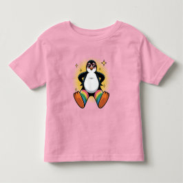 Camiseta Infantil Pinguim Caprichoso Caroon