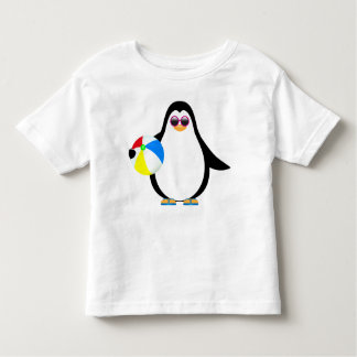 Camiseta Infantil Pinguim do verão