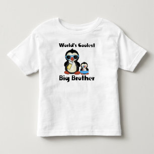 Camiseta Infantil Pinguim-irmão mais legal