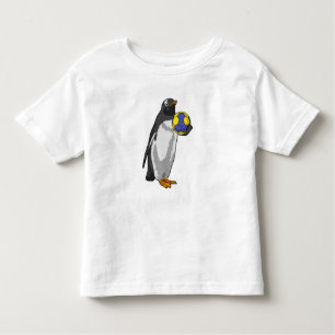 Camiseta Infantil Pinguim no Esportes de Andebol