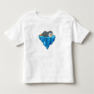 Camiseta Infantil Pinguim no gelo