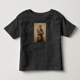 Camiseta Infantil Pintado John F. Kennedy White House Retrato