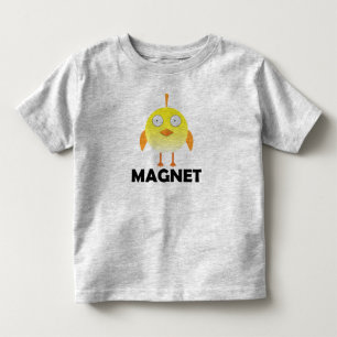 Camiseta Infantil Pintinho Magnet - Toddler Fine Jersey T-Shirt 