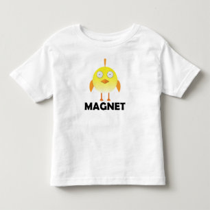 Camiseta Infantil Pintinho Magnet - Toddler Fine Jersey T-Shirt