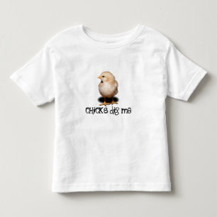 Camiseta Infantil Pintinhos me escavam