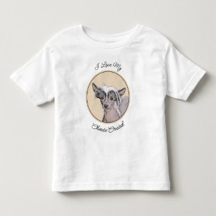Camiseta Infantil Pintura Chinesa Sem Penteado Pintura Original De C