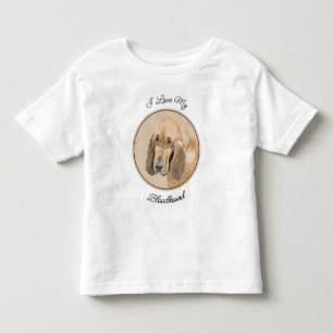Camiseta Infantil Pintura de galhões - Arte de Cachorro Original
