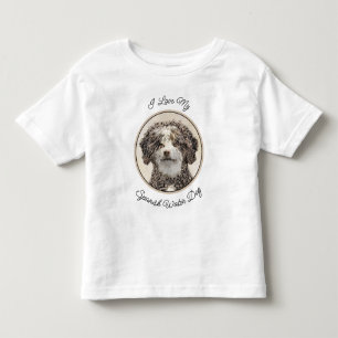 Camiseta Infantil Pintura Espanhola de Cachorros - Arte Cachorra Ori
