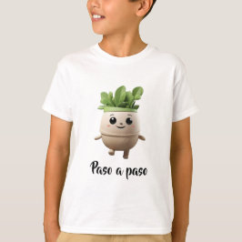 Camiseta Infantil Pipo Paso a Paso – Diseño Inspir