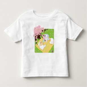 Camiseta Infantil Piquenique da celebração do primavera