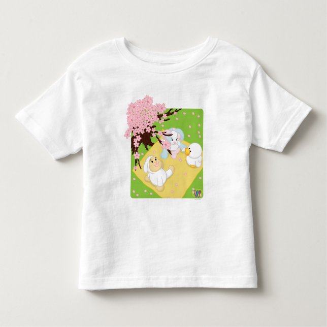 Camiseta Infantil Piquenique da celebração do primavera (Frente)