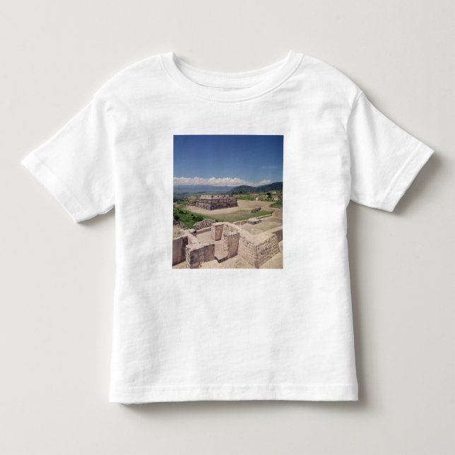 Camiseta Infantil Pirâmide da serpente emplumada (Frente)