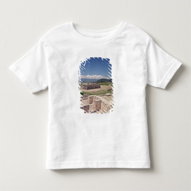Camiseta Infantil Pirâmide da serpente emplumada (Frente)