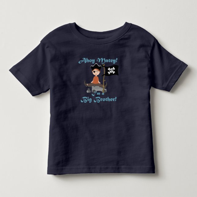 Camiseta Infantil Pirate Big Brother (Frente)