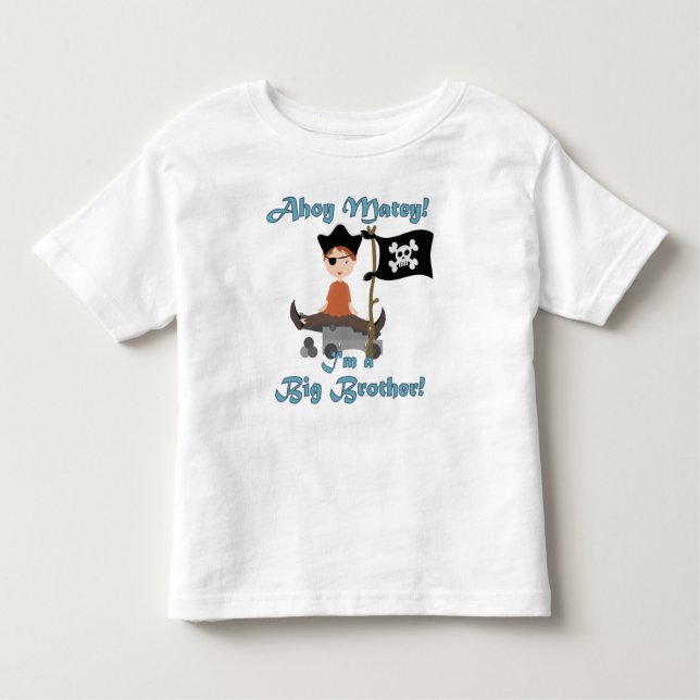 Camiseta Infantil Pirate Big Brother (Frente)