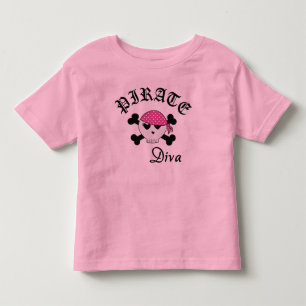 Camiseta Infantil Pirate Diva