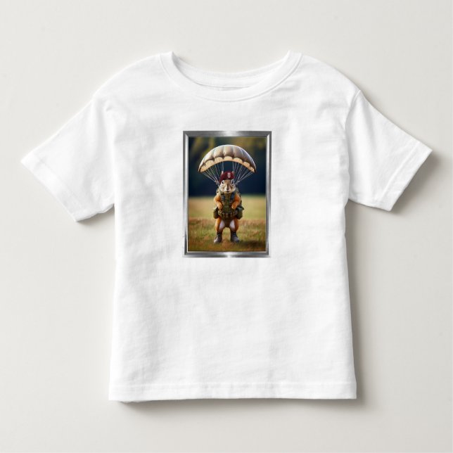 Camiseta Infantil Pirrel Paratrooper (Frente)