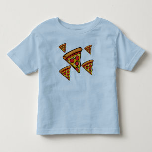 Camiseta Infantil Pizza Friday Design - Toddler Fine Jersey T-Shirt