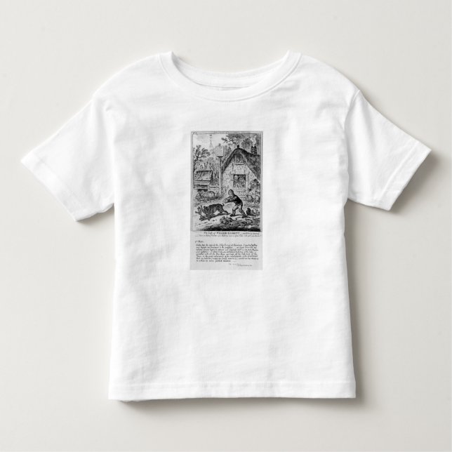 Camiseta Infantil Placa 1, 'da vida de William Cobbett (Frente)