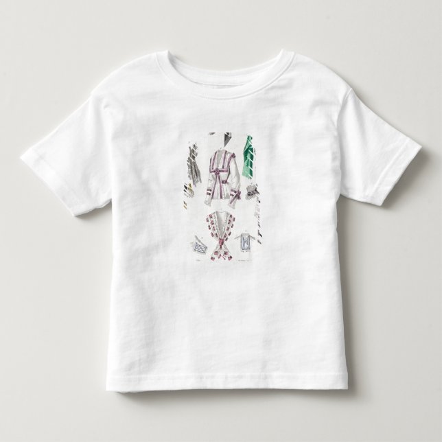 Camiseta Infantil Placa de forma (Frente)