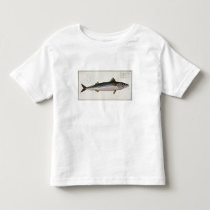 Camiseta Infantil Placa LIV da cavala (Scomber do Scomber) 'de