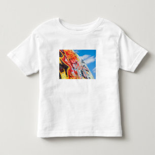 Camiseta Infantil planeta grafite