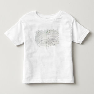 Camiseta Infantil Plano de Sydney com Pyrmont, Novo Gales do Sul,